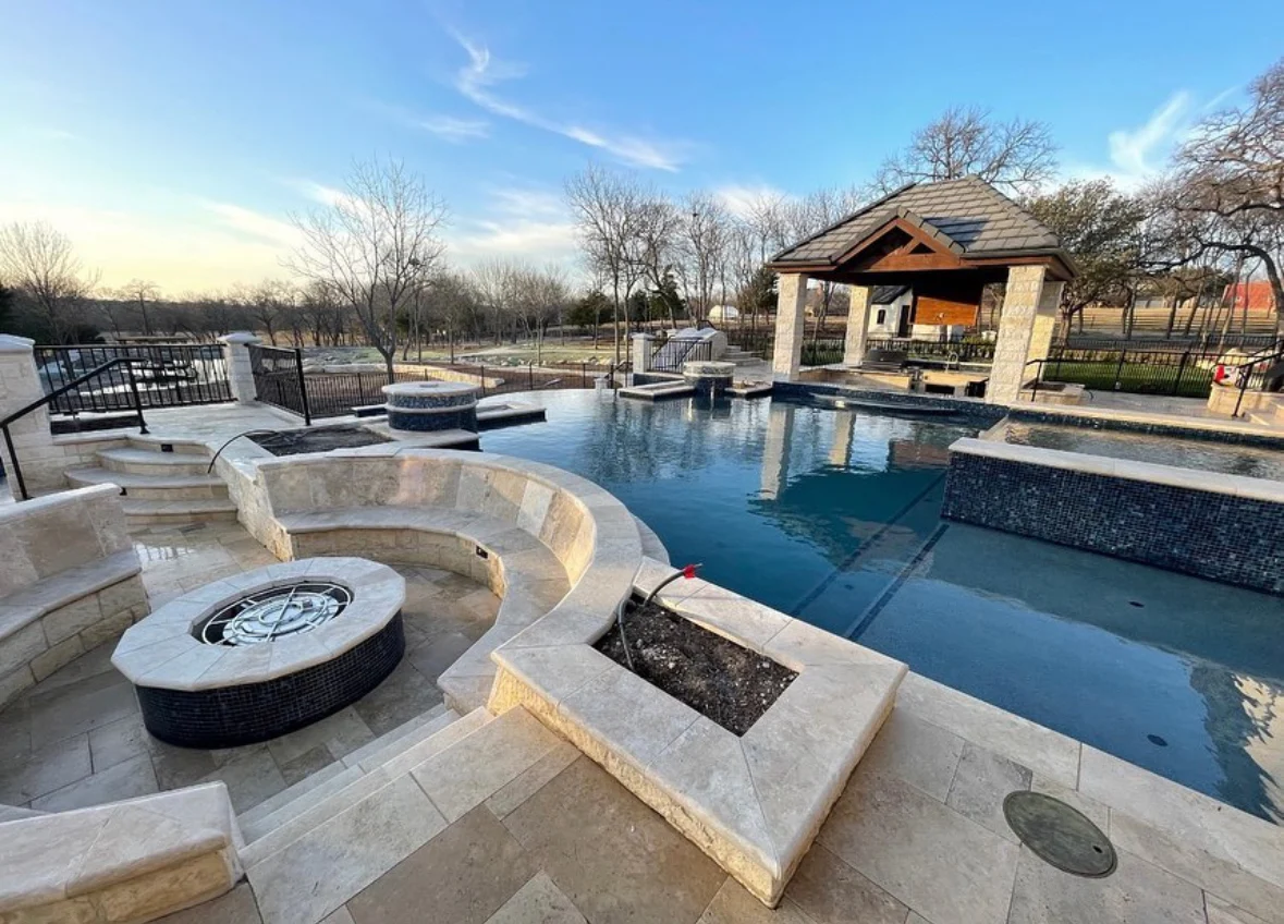 Natural stone pavers