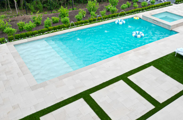Limestone Coping and Slab Material