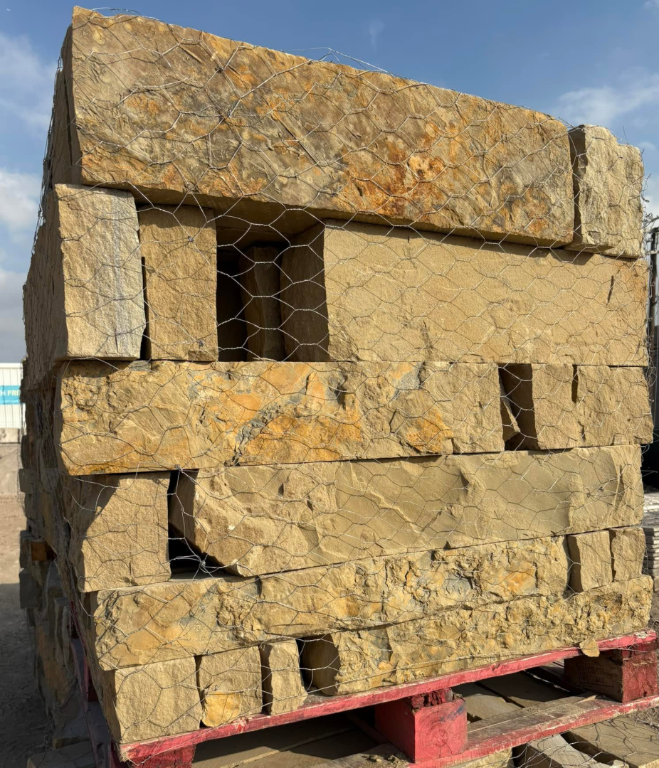 Stone yard materials and masonry supply