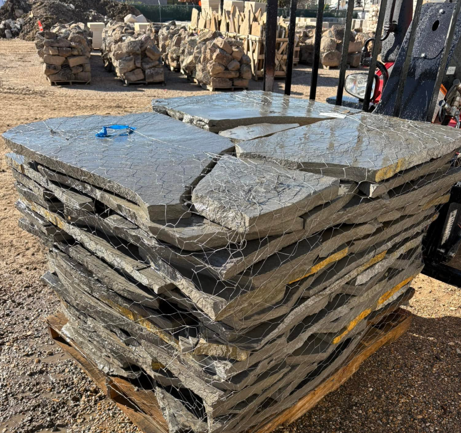 Decorative gravel and bulk rock