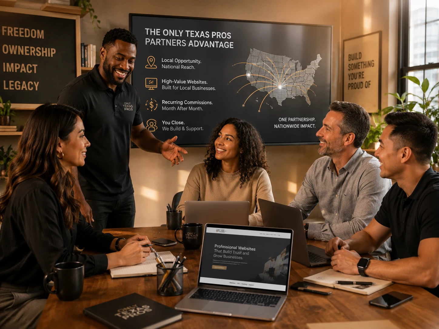 Only Texas Pros Partners national opportunity presentation