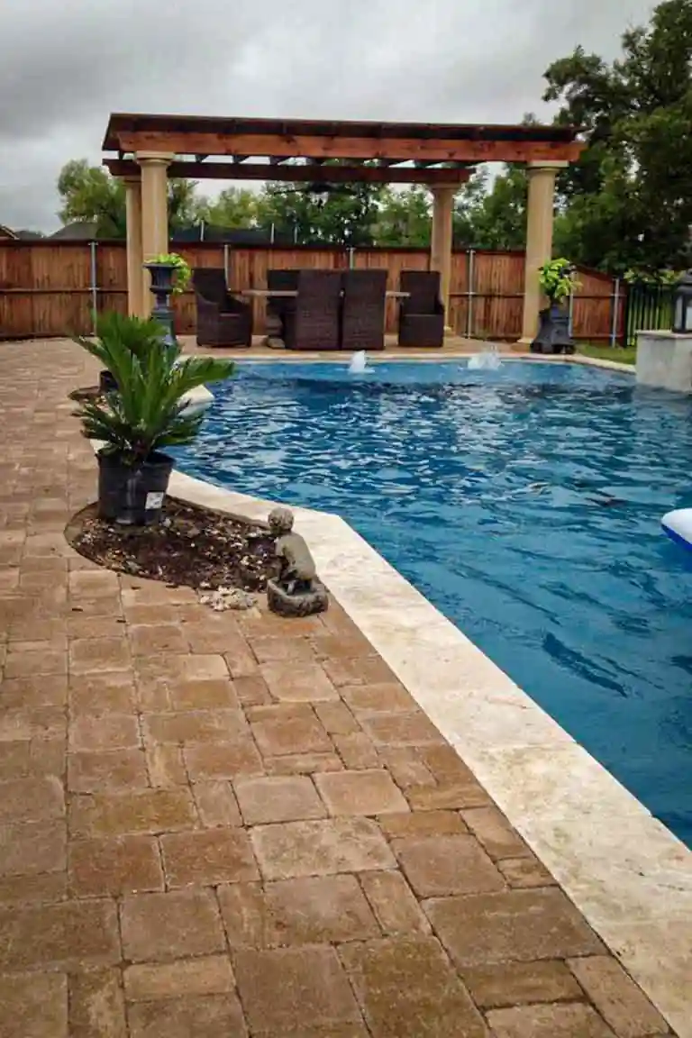 pavers pool deck