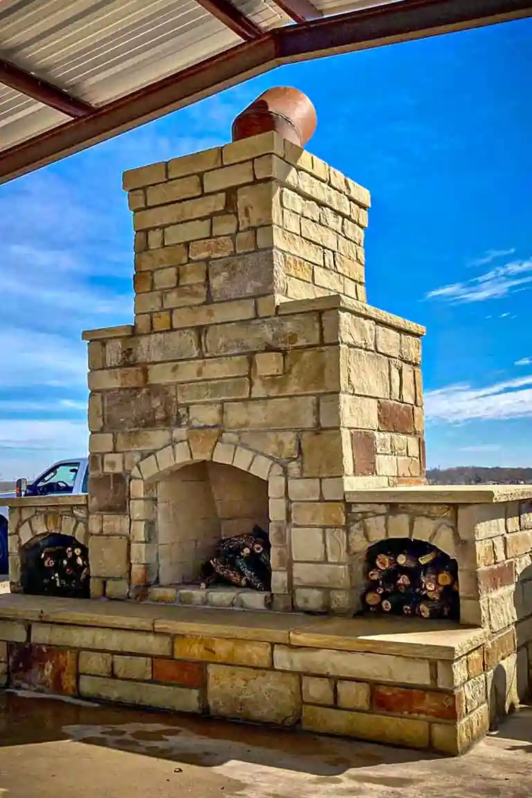 Outdoor Fireplace